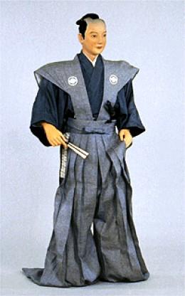 Man in edo period kimono