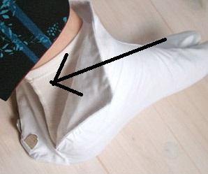 tabi inner sock put on