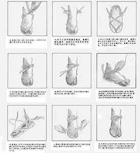 how to wear a waraji