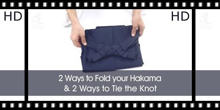 youtube thumbnail of How to Fold a Hakama - Hakama Folding Guide - 2 Ways - Very detailed (w/ subtitles) 
