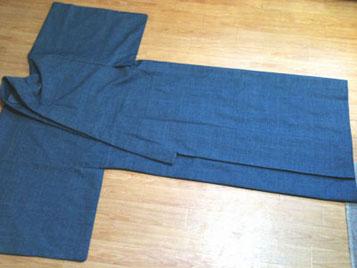 Folding kimono step 6