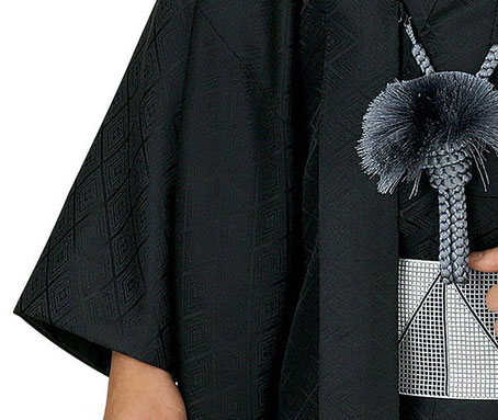 men's rinzu silk kimono